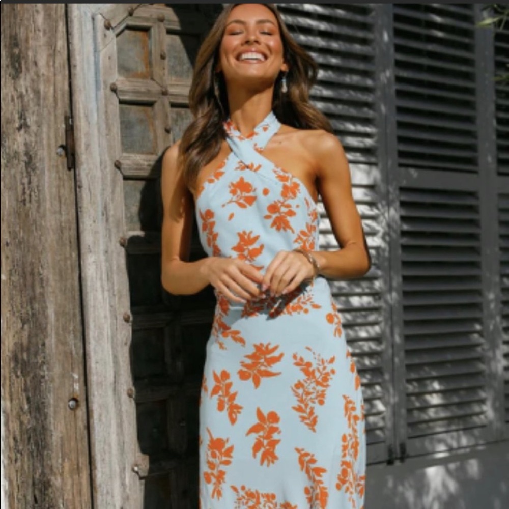 Hello Molly Leave Me Loving You Midi Dress